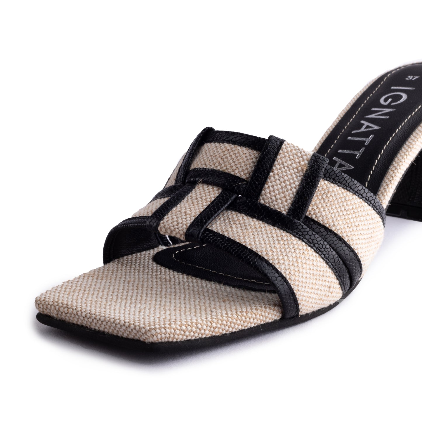 SANDALIA CARMINA | NEGRO