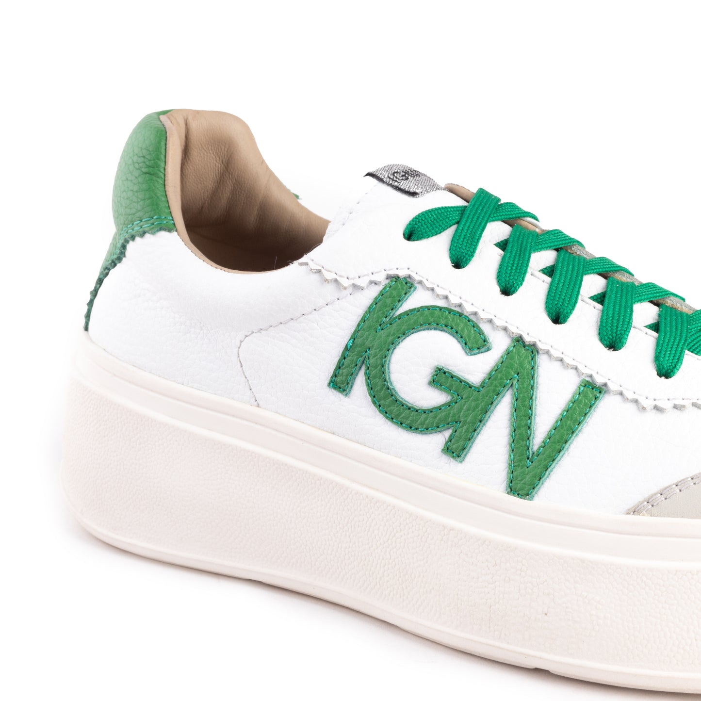 ZAPATILLA ILARIA | BLANCO/VERDE