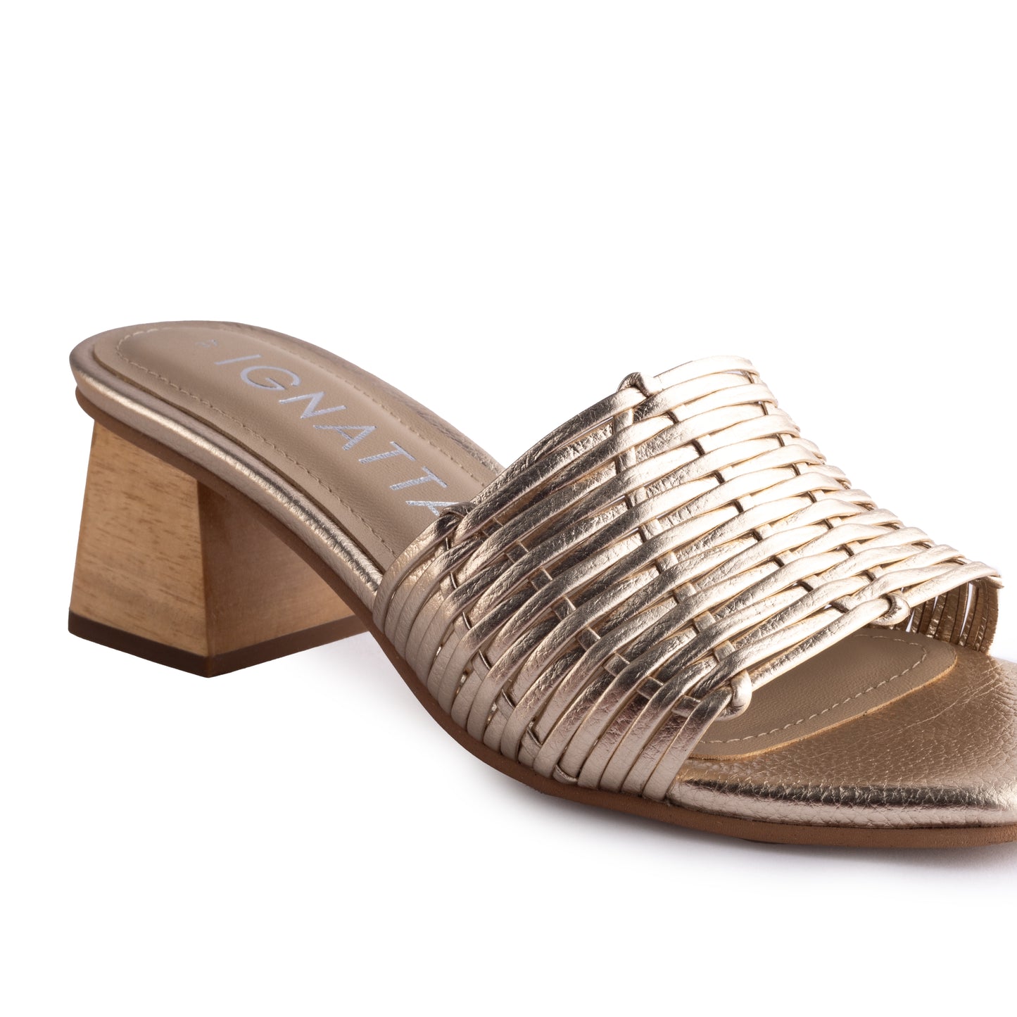 SANDALIA LISA MIDI | CHAMPAGNE