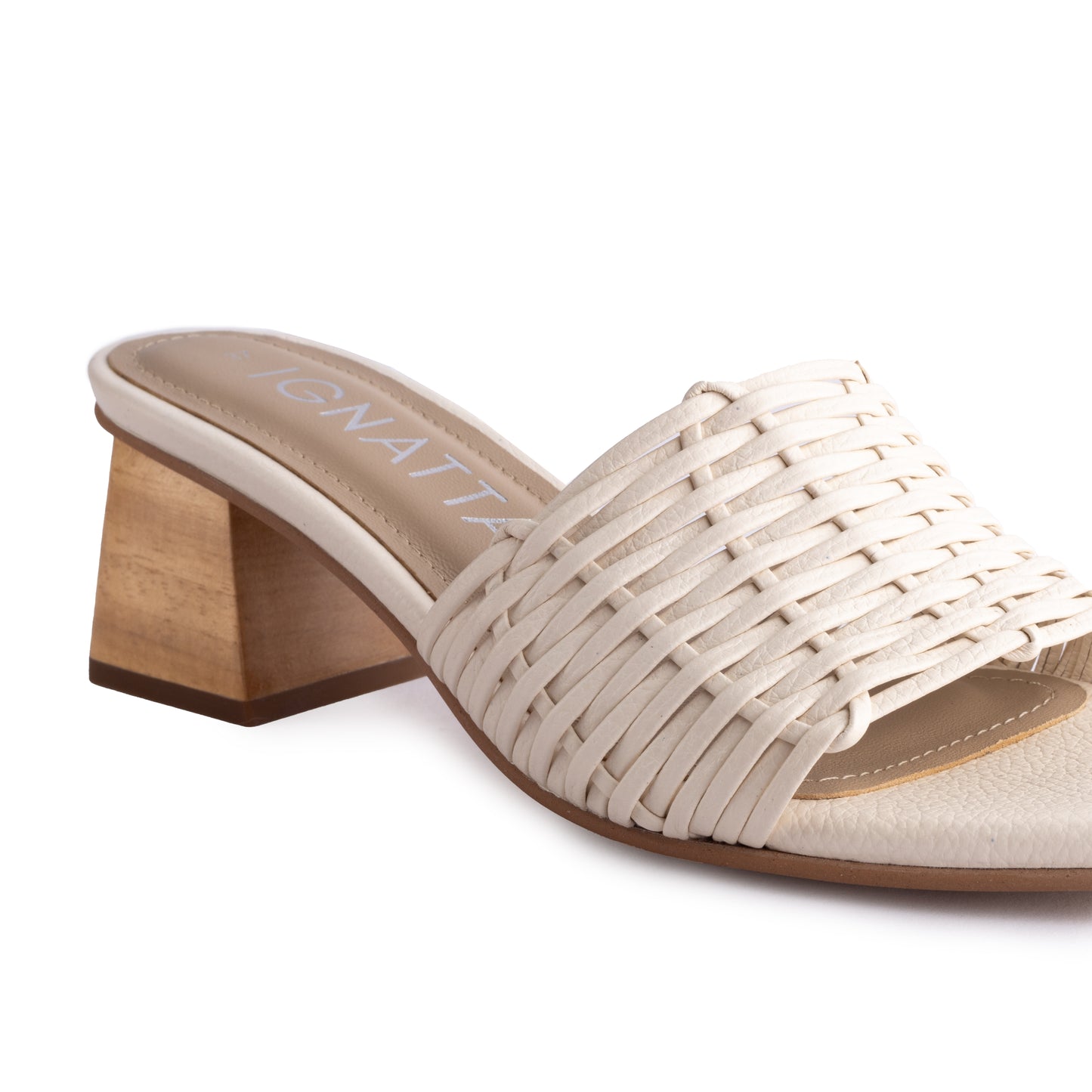 SANDALIA LISA MIDI | HUESO