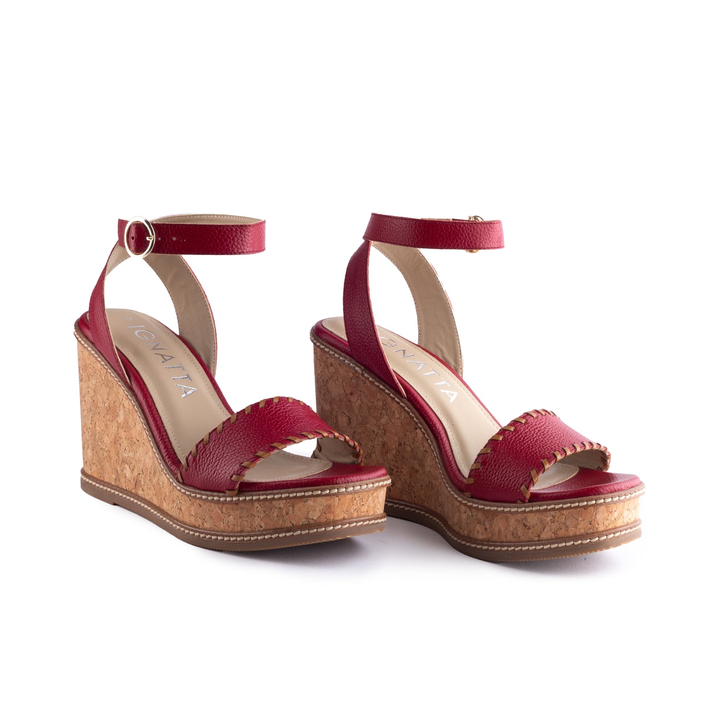 SANDALIA GINA | ROJO