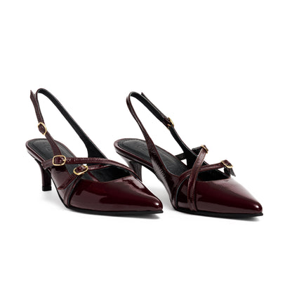 STILETTO BRUNA | GUINDA