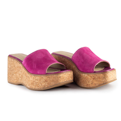 SANDALIA ELARA | FUCSIA