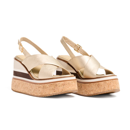 SANDALIA CONNIE | CHAMPAGNE