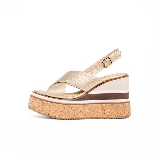 SANDALIA CONNIE | CHAMPAGNE