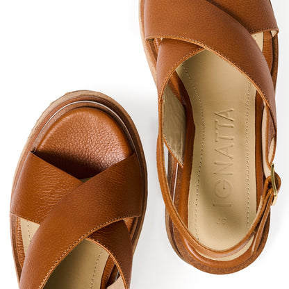 SANDALIA CONNIE | CAMEL