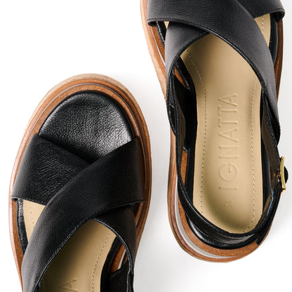 SANDALIA CONNIE | NEGRO