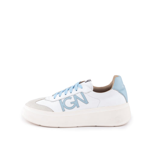 ZAPATILLA ILARIA | BLANCO/CELESTE