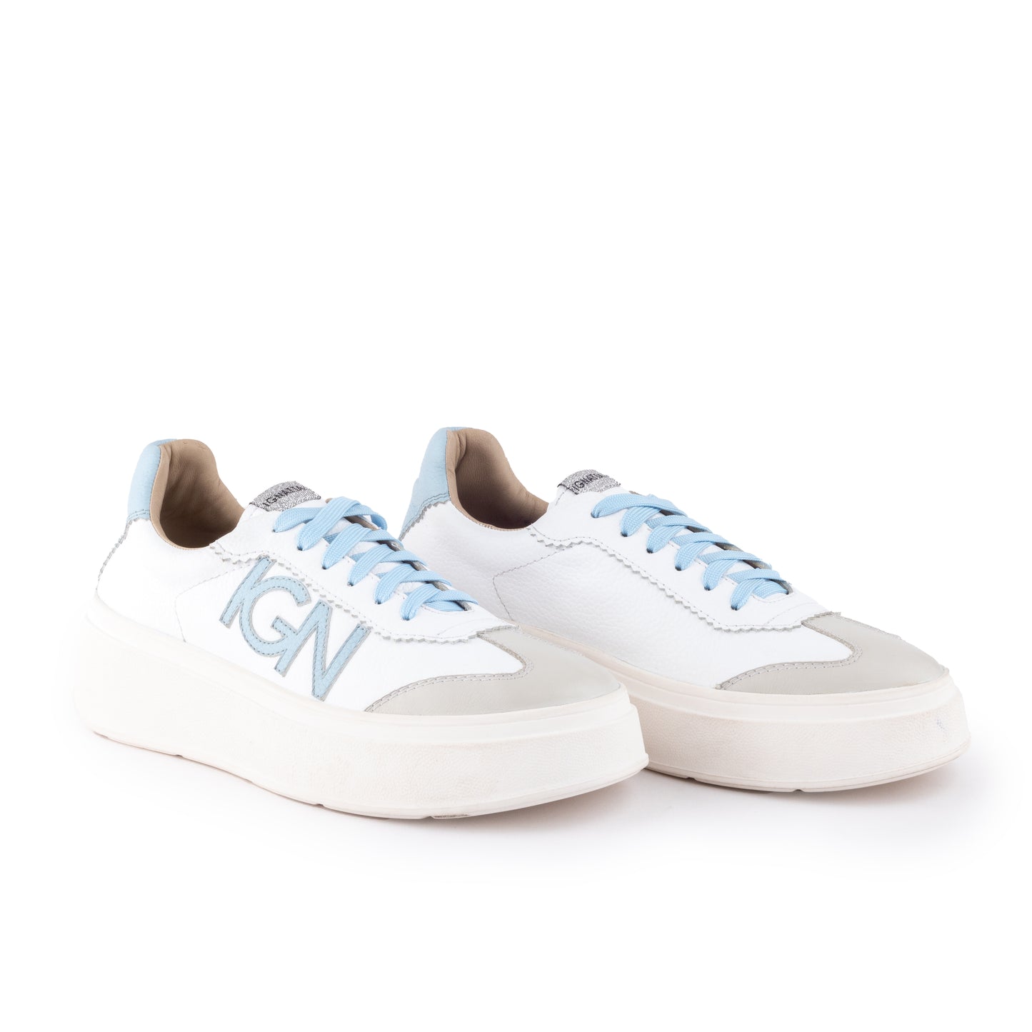 ZAPATILLA ILARIA | BLANCO/CELESTE