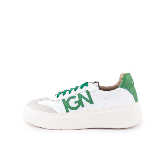 ZAPATILLA ILARIA | BLANCO/VERDE