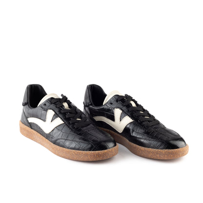 ZAPATILLA NINA - CROCO NEGRO