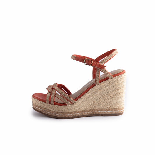 SANDALIA INES | NARANJA