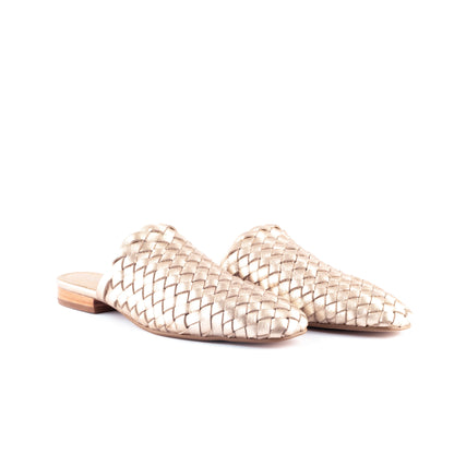 MULE LILLIE | CHAMPAGNE