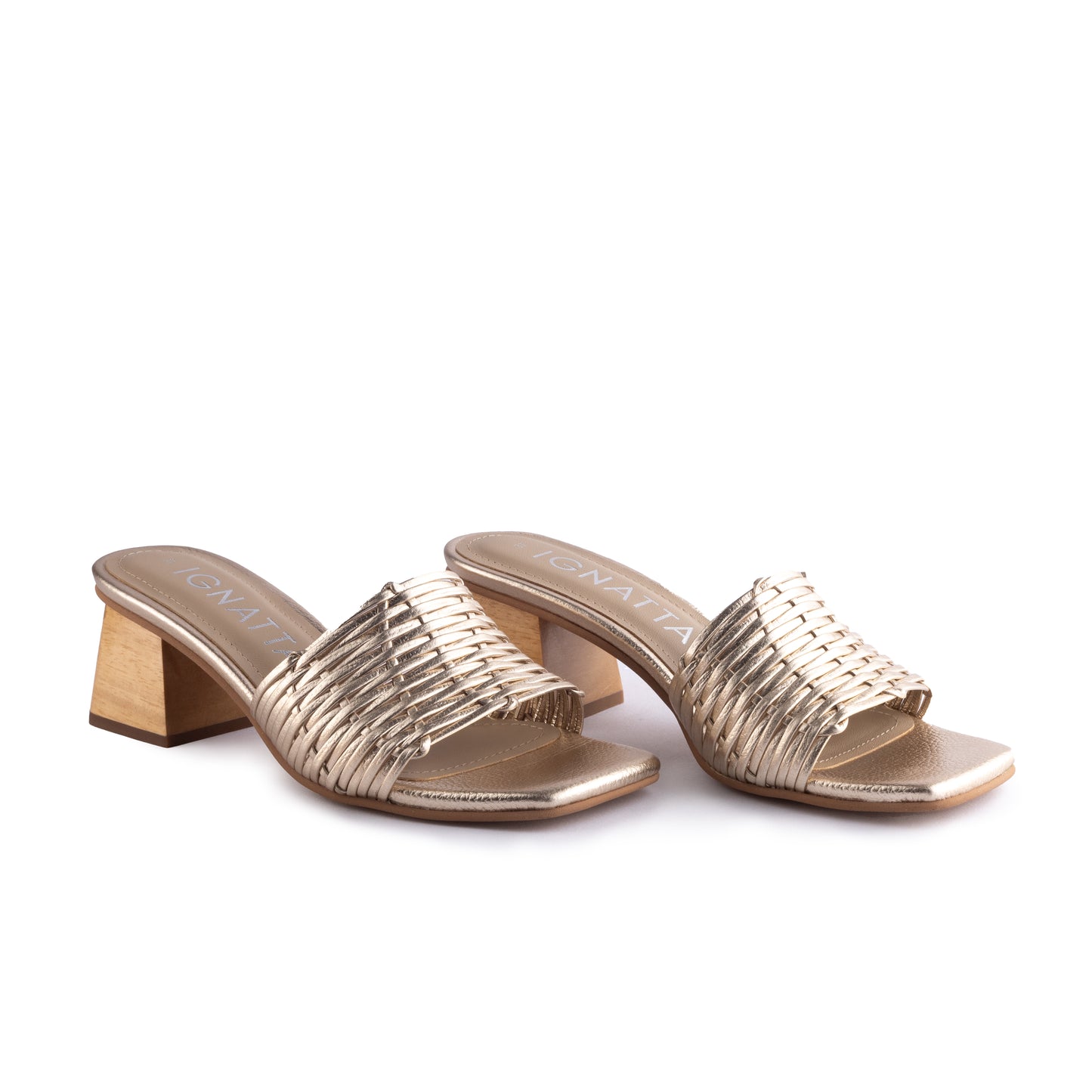 SANDALIA LISA MIDI | CHAMPAGNE