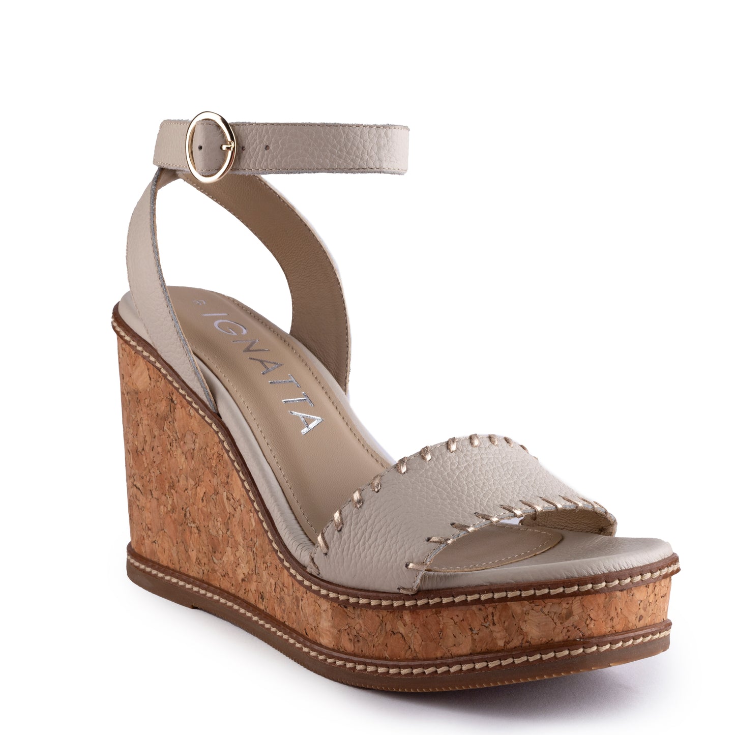 SANDALIA GINA | BLANCO OFF