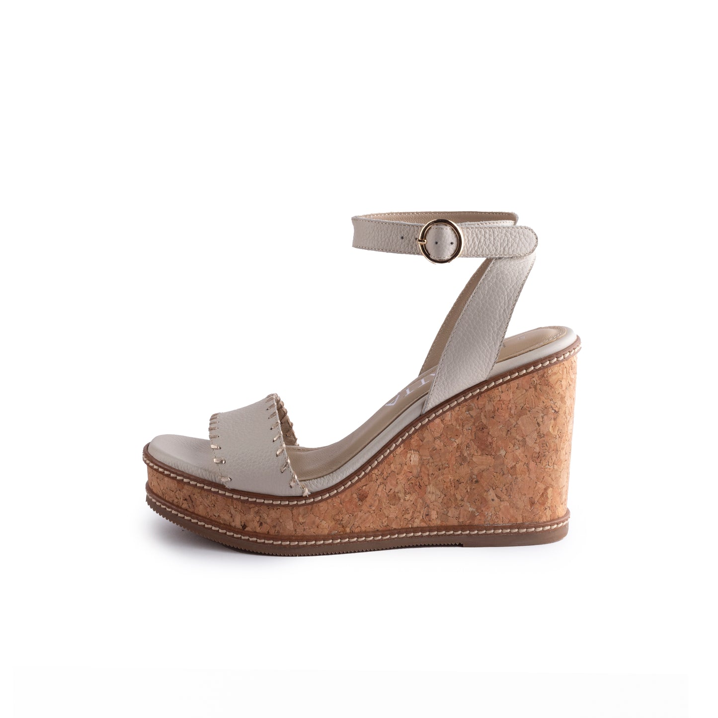 SANDALIA GINA | BLANCO OFF