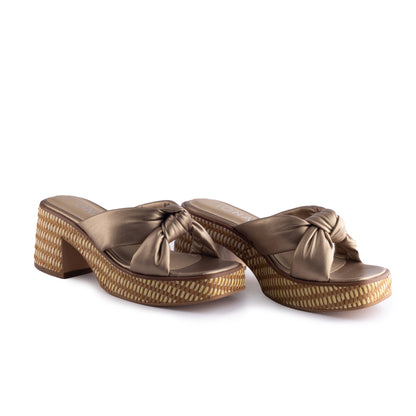 SANDALIA NATY | GOLDEN