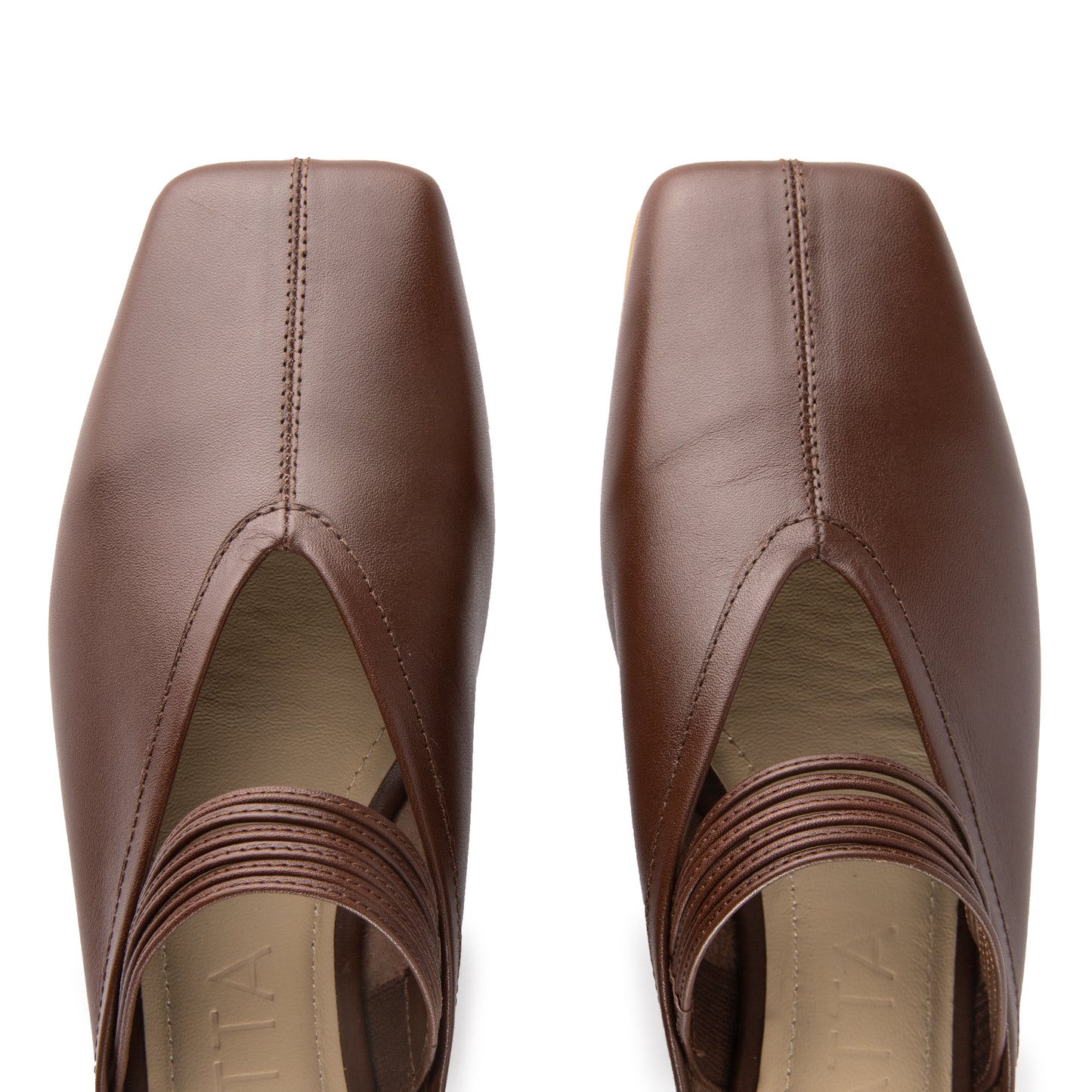 SLIPPER VERA | MARRON